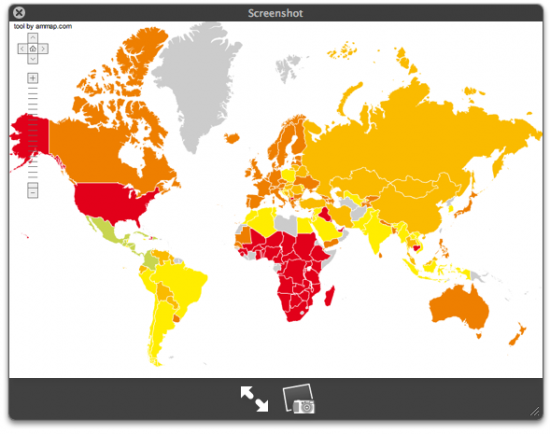 Zur interaktiven Karte mit länderspezifischen HPI-Werten